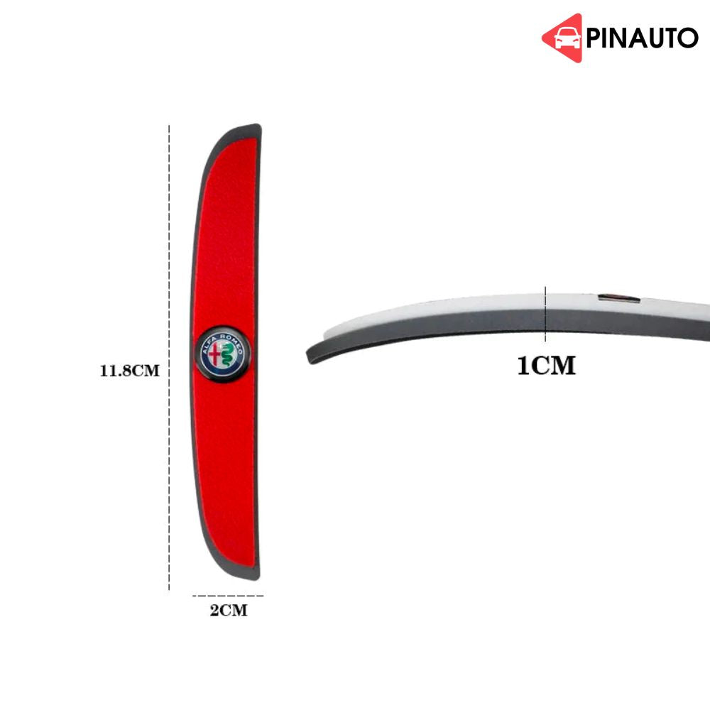 Protezioni antiurto e antigraffio per le porte (4 pezzi)