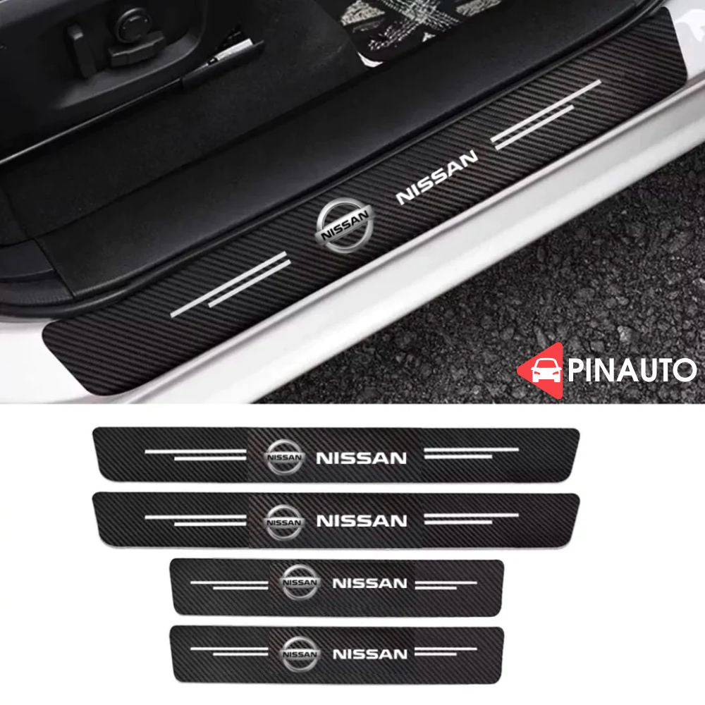 Chrániče prahů s logem - přední dveře, zadní dveře a kufr