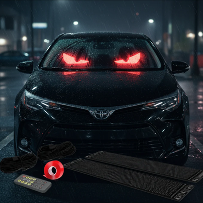 LED-auton silmät - 2 kpl pakkaus