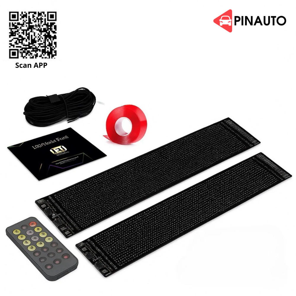 LED-auton silmät - 2 kpl pakkaus